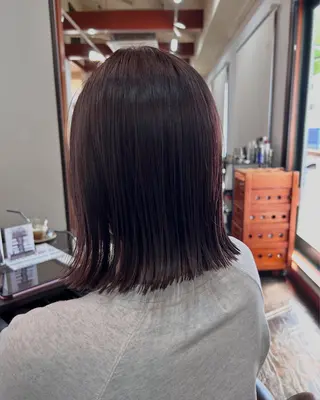 カラー 坂本 瑞季 🤍 髪質改善のヘアスタイル