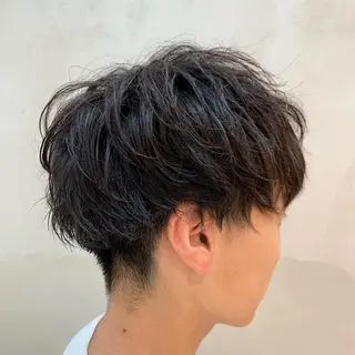 メンズ 堤 麻衣子のヘアスタイル