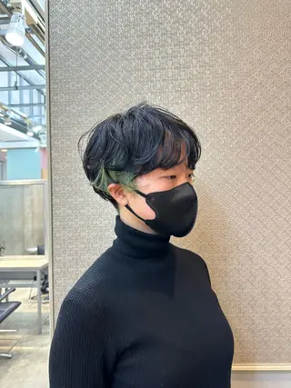 ショート パーマ さとう あやかのヘアスタイル