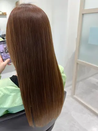 ロング HIDEMI🍀 髪質改善【HACO】のヘアスタイル