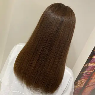 セミロング カラー 橋本 琉磨のヘアスタイル