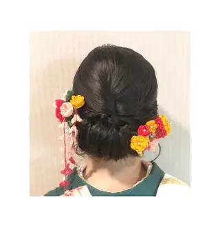 ヘアアレンジ 菊池 栄里奈のヘアスタイル