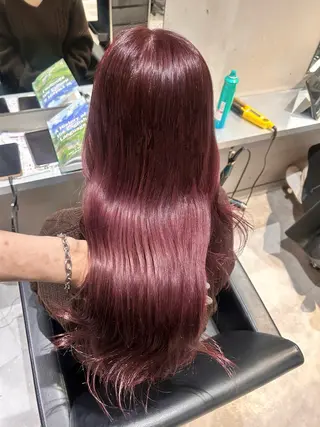 ロング カラー 店長✨髪質改善✖️ 透明感カラー／純大のヘアスタイル