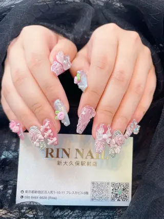 ネイル Rin Nail 新大久保店のネイルデザイン