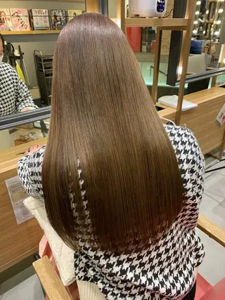 ロング カラー unopulir 景山　凌のヘアスタイル