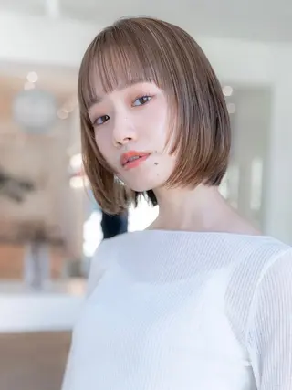ショート 韓国ヘア⭐︎髪質改善 io（イオ）のヘアスタイル