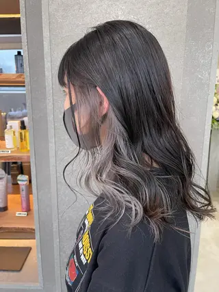 ロング カラー ヘアアレンジ レイヤー&カラー 人気美容師倉崎涼のヘアスタイル