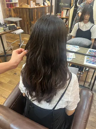 パーマ 東茉央/ブリーチ リタッチ🧸銀座のヘアスタイル