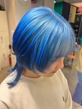ショート カラー box mico. mutsumiのヘアスタイル