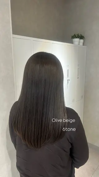 ロング shiori✳︎ GiseL小倉のヘアスタイル