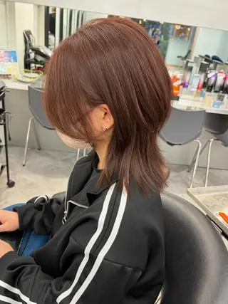 ミディアム EARTH AOBADAIのヘアスタイル