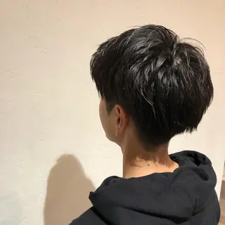 ショート メンズ 中村 玲美のヘアスタイル