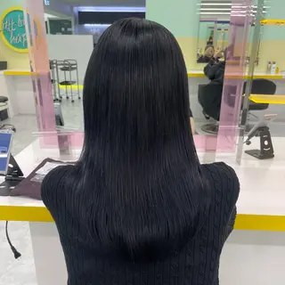 ロング カラー 🦋色落ち綺麗カラー メンズYUZU🦋‪のヘアスタイル
