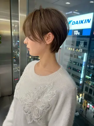 ショート 大人ショート特化/ カットモデル/表参道のヘアスタイル