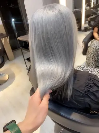 カラー 緑区/艶髪 🦋柿下のヘアスタイル