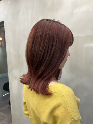ミディアム カラー ✂️ショート指名 No.1 鍋田 貴大のヘアスタイル