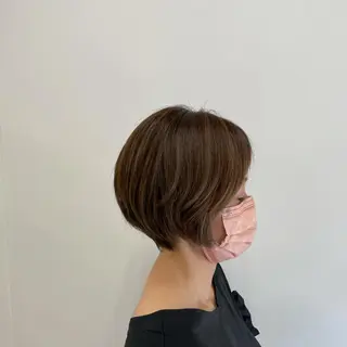 ショート 🥀似合わせ🥀 柔らかカラー・タイトのヘアスタイル