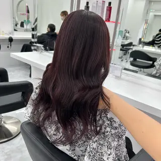 セミロング カラー ヘアアレンジ mai🍑暖色カラー /レイヤー💖のヘアスタイル