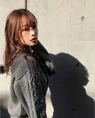 ロング カラー 井澤 一真のヘアスタイル