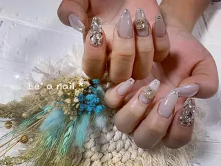 ショート カラー ネイル Le’a NailSalonのネイルデザイン