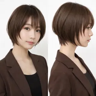 ショート ショートカット/ カラーARAI🫧のヘアスタイル