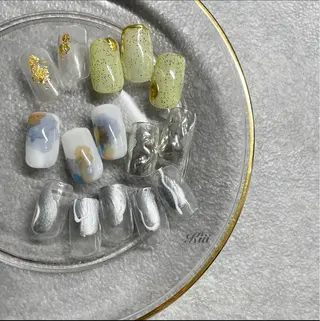 ネイル kiii.__ ✴︎*のネイルデザイン