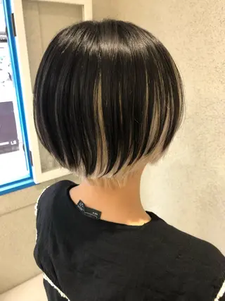 ショート 阿部 美咲のヘアスタイル