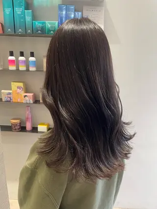 セミロング 🤍tomoka 🤍のヘアスタイル