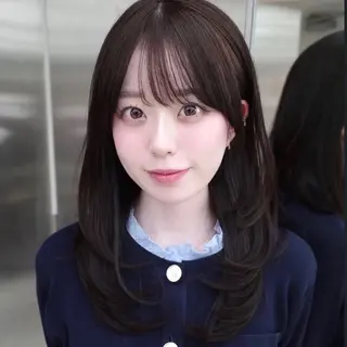 セミロング カラー Nao/ 大宮/レイヤーカットのヘアスタイル