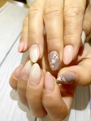 ネイル 芦原 嘉子のネイルデザイン