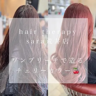 ショート カラー パーマ メンズ キッズ マツエク・マツパ sara 荒井店のヘアスタイル