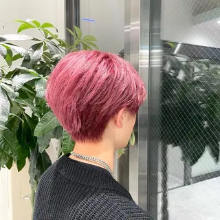 ショート カラー メンズ 🫧韓国風透明感 ヘア🫧towaのヘアスタイル
