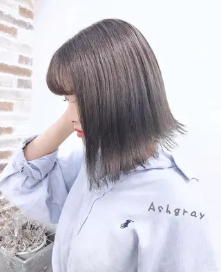 ショート カラー 韓国ヘア＆透けカラー keita🇰🇷のヘアスタイル