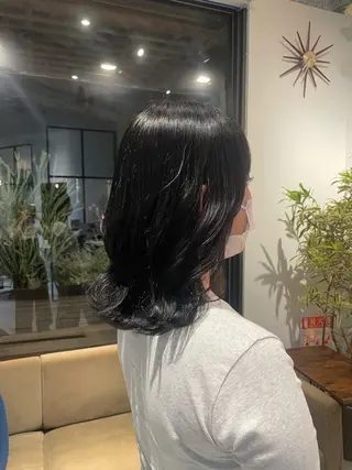 ミディアム 悠良/平塚店 似合わせ/カラーのヘアスタイル