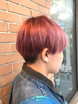 メンズ サロンドミルク 原宿のヘアスタイル
