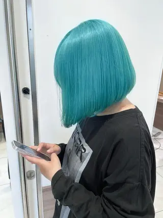 ミディアム カラー ハイトーン特化 川井優汰のヘアスタイル