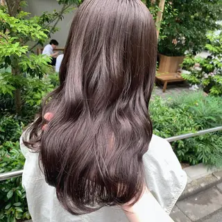 ロング カラー leben serikaのヘアスタイル