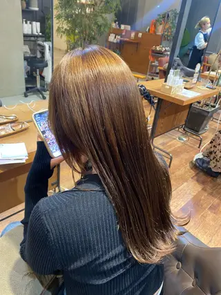 ロング 山形 梨沙のヘアスタイル