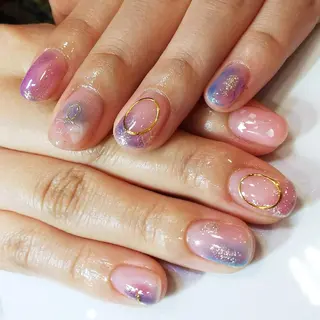 ネイル infinity skyのネイルデザイン