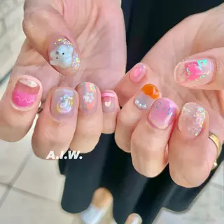 ネイル 大倉 のどかのネイルデザイン