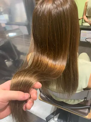 ロング 坪井 彰吾のヘアスタイル