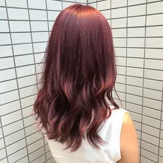 カラー 💖ブリーチなし透明 感💖ASAHIのヘアスタイル