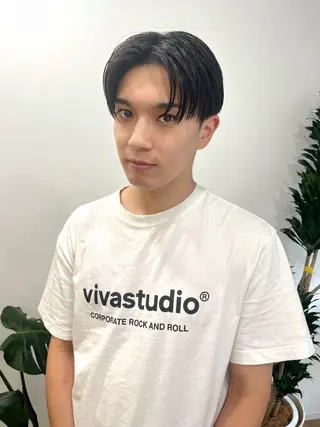 ショート カラー パーマ ヘアアレンジ メンズ 💎髪質改善特化💎 RUITOのヘアスタイル