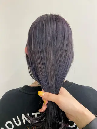 セミロング カラー ダブルカラー 🌙chinariのヘアスタイル