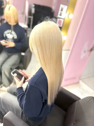 ロング カラー 甘ふわgirly🎀 ハイトーン🤍Ramのヘアスタイル