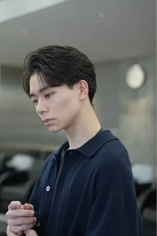 パーマ メンズ 原宿パーマ・カラー 小原隼人のヘアスタイル