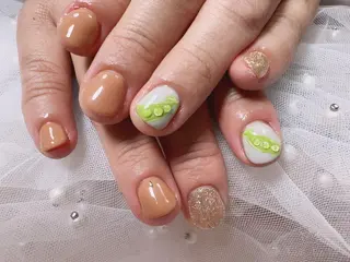 ショート カラー ネイル Nail NaNaのネイルデザイン