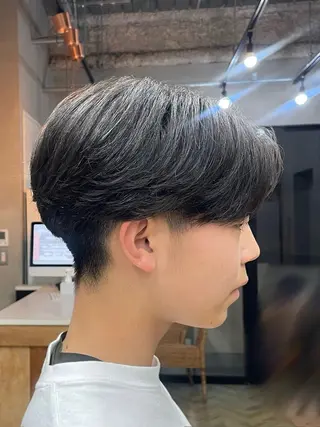 パーマ メンズ ANGELICA 山﨑匠真のヘアスタイル