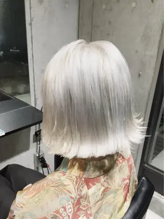 ショート カラー ✨髪質改善縮毛矯正✨ 宇田川修平のヘアスタイル
