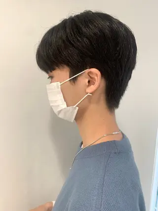 パーマ メンズ 松浦ゆずき 韓国/ 診断/ダウンパーマのヘアスタイル